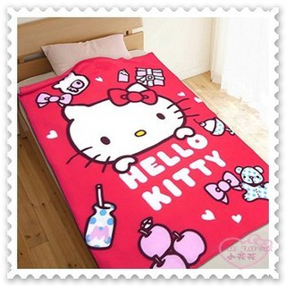 ♥小花花日本精品♥ Hello Kitty 生活小語 禦寒披毯 冷氣毯 毛毯 懶人毯 披肩 保暖商品 22517005