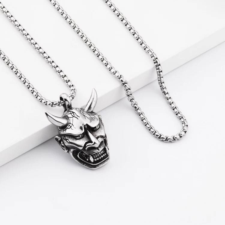 Result 鬼夜叉銀項鍊silver Chain Hiphop Mgk饒舌歌手愛用款 蝦皮購物