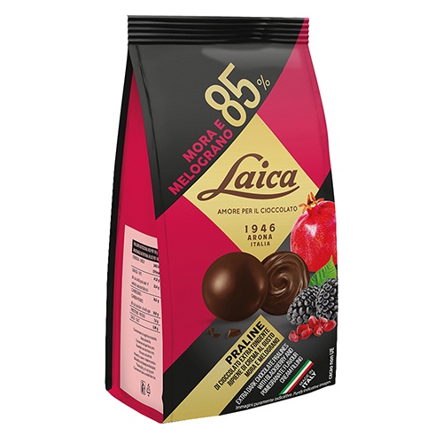 Laica85%可可夾心巧克力莓果100g【愛買】