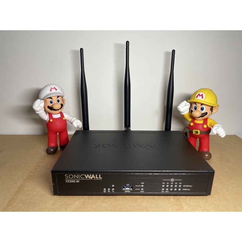 Dell SONICWALL TZ-300W 防火牆 最新firmware