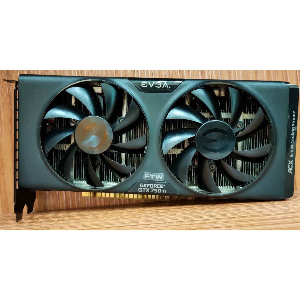 二手顯卡 中古顯卡 良品 測試正常 可刷卡 艾維克 EVGA GTX750Ti 2G DDR5 單6PIN