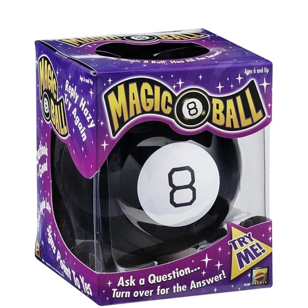《哈比嚴選》Mattel美泰兒正品🇺🇸美劇Friends六人行Magic 8 Ball 神奇預言8號球占卜球