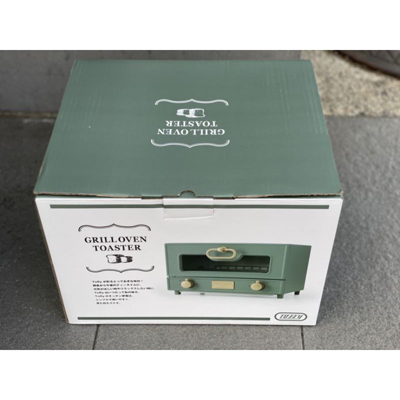 全新日本toffy單層復古小烤箱 12L（綠色）