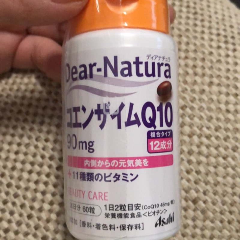 日本朝日Asahi Dear natura輔酶Q10無添加Dear natura Q10