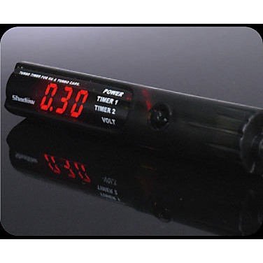 [極速電堂公司貨] 時尚黑shadow 筆型延遲熄火含電壓表 電壓錶功能 12v