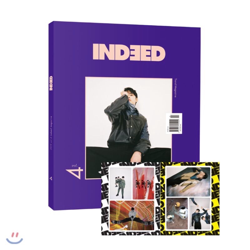 微音樂💃 現貨 韓國雜誌 INDEED KOREA VOL.4 (雙月刊) 封面 李鎮赫 內文:銀河(GFRIEND)