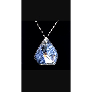 【SWAROVSKI】施華洛世奇 5159053 ALLUYE系列 大顆藍寶水晶項鍊