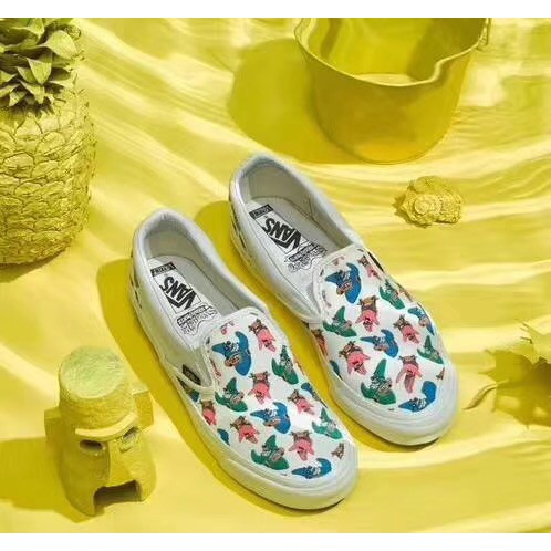 vans spongebob slip on