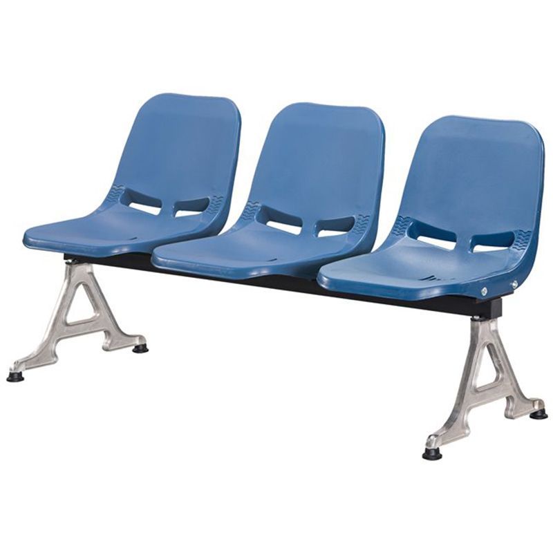 【P26-07A】藍色二人座公共排椅  (配送到桃園以南請先詢問運費)