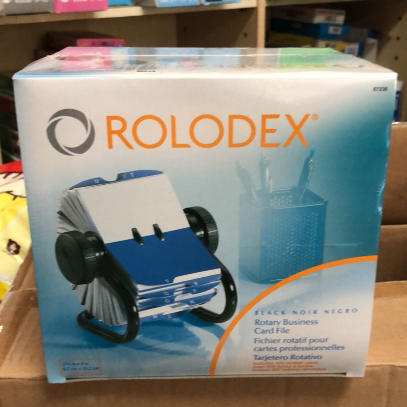 ROLODEX 67236AS 旋轉式名片架/名片盒（400名）
