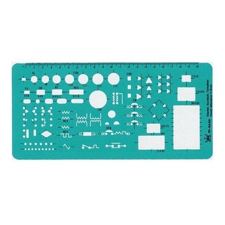 雅興庭文具 Life 徠福tp 463a 電子電工電氣符號定規 片 蝦皮購物