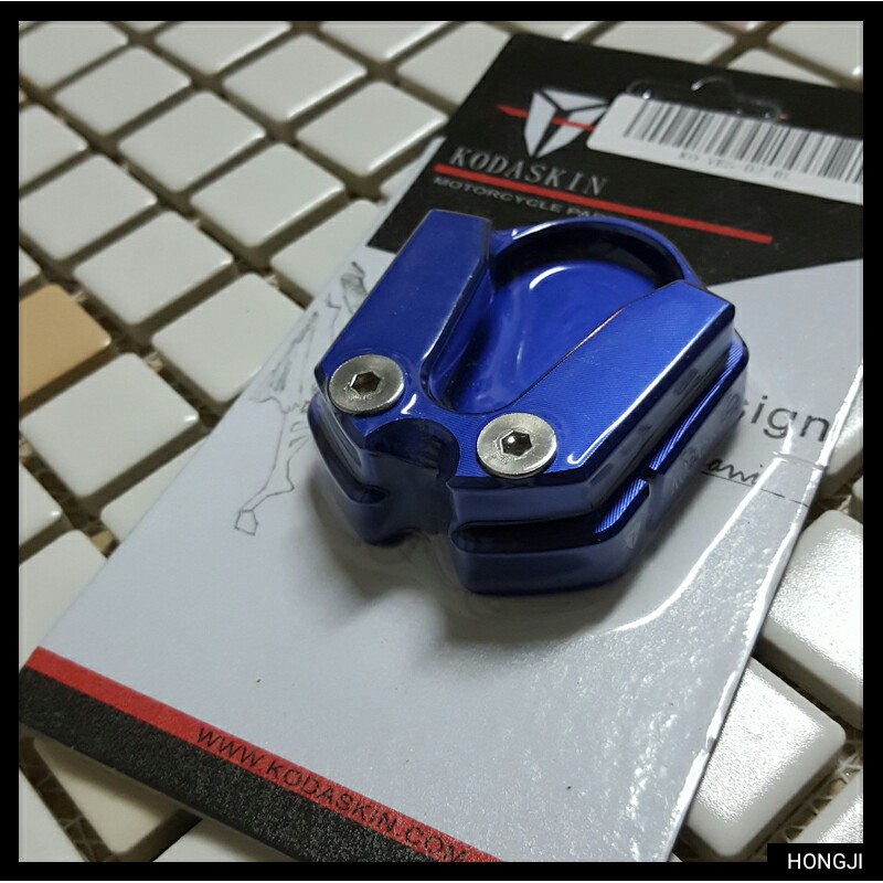 vespa 春天 衝刺 LX系列 改裝邊撐 加強支撐 vespa改裝精品 vespa邊撐 藍色 側柱 側支架 側腳架