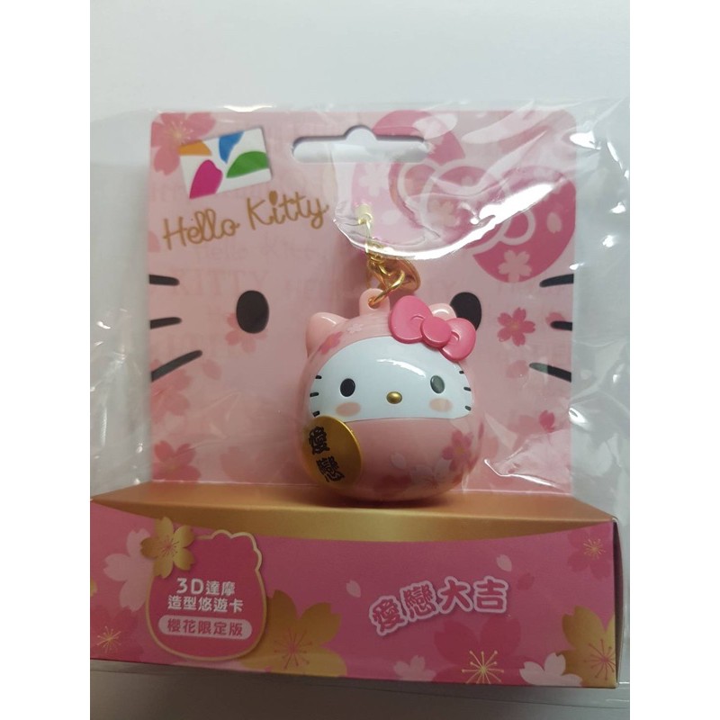 售完為止 2020 Hello Kitty 3D達摩造型悠遊卡