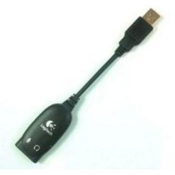 羅技 Logitech USB音效卡２代 免驅動 隨插即用 XP/Win7 10通用  GC(24H寄出,含稅)