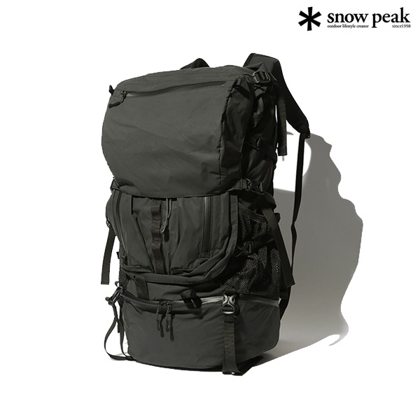 日本-【Snow Peak】Field Backpack 防水後背包 黑色L 60公升