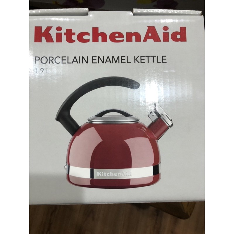 【KitchenAid】時尚琺瑯煮水壺笛音水壺