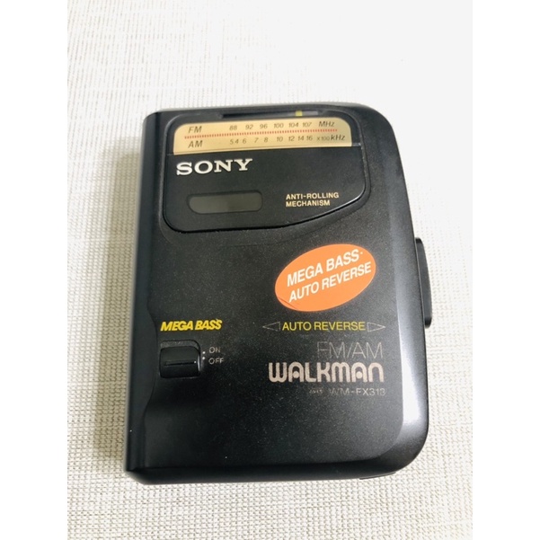 Sony Walkman卡式隨身聽卡帶隨身聽 (只有聽廣播功能）WM-FX313