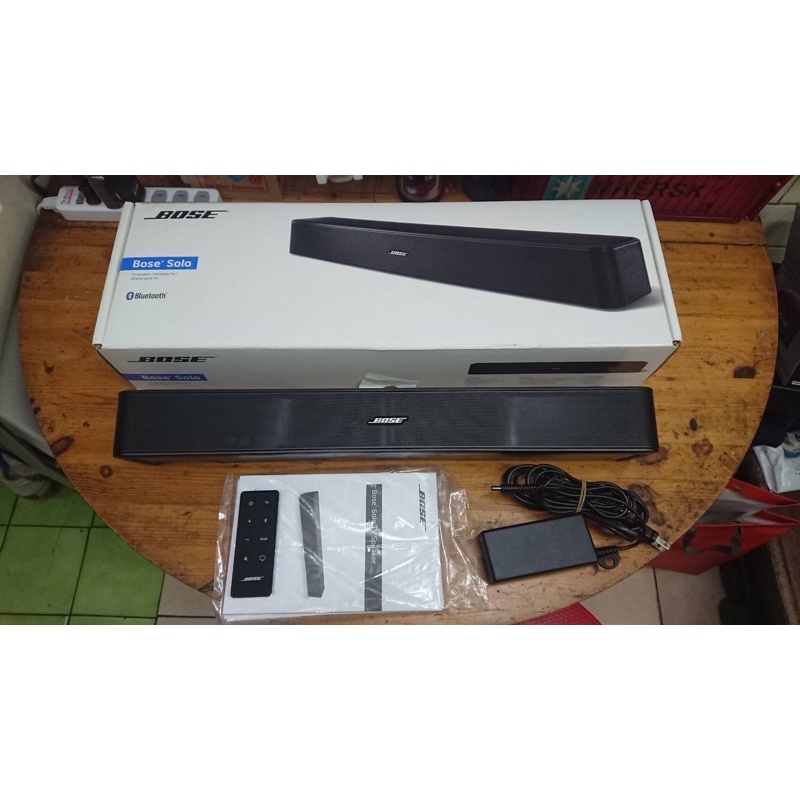 Bose Solo Soundbar 藍芽喇叭 家庭劇院 九成新 售價$5000