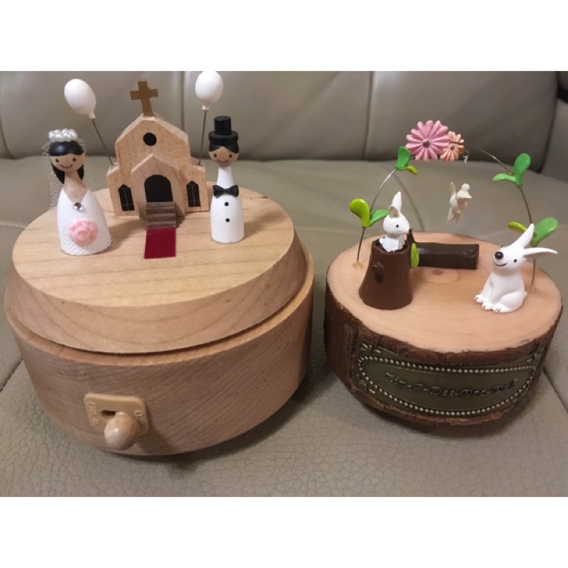 音樂鈴木製工藝 wonderful life 婚禮 音樂盒 兔子森林 派對