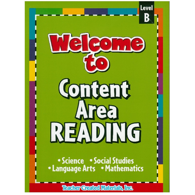Welcome To Content Area Reading B 時代雜誌精選跨學科兒童英文閱讀教材 蝦皮購物