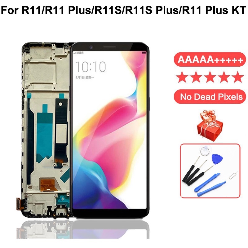 原廠適用於 Oppo R11/R11 Plus/R11S/R11S Plus/R11 Plus KT 熒幕總成/液晶屏幕