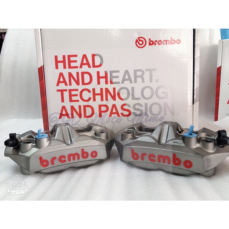 🎉現貨 Brembo HPK M4 108mm 灰底紅 1098 卡鉗 孔距108mm