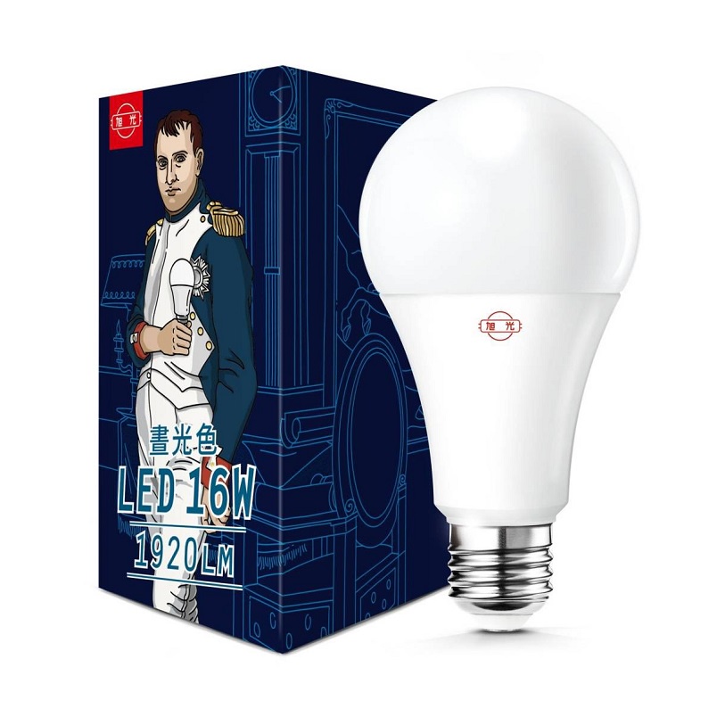 旭光(超高效能)LED16W球泡燈 晝光色1PC個【家樂福】