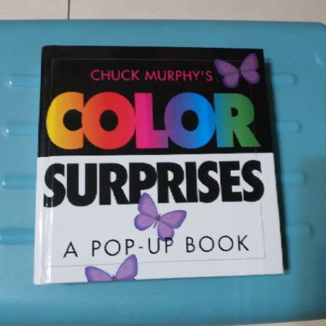 Chuck Murphy’s Color Surprises: A Pop-Up Book 原文版立體書（二手）出清價