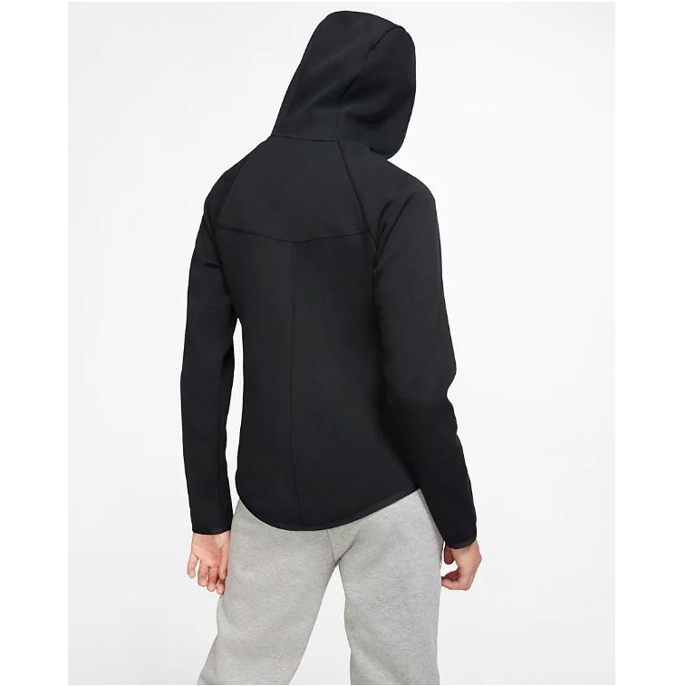 nike tech fleece windbreaker in grey