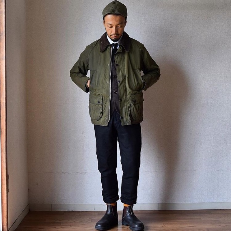 Barbour經典油布外套 全新未穿過 蝦皮購物