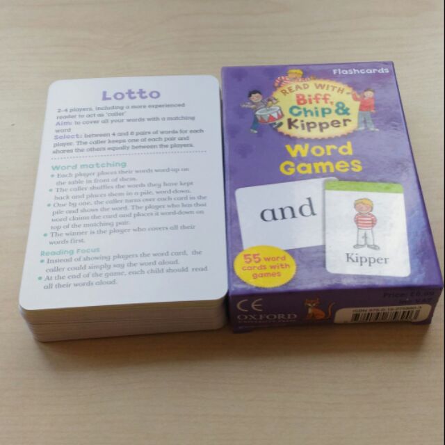 全新牛津閱讀樹word games閃卡oxford reading tree flashcards