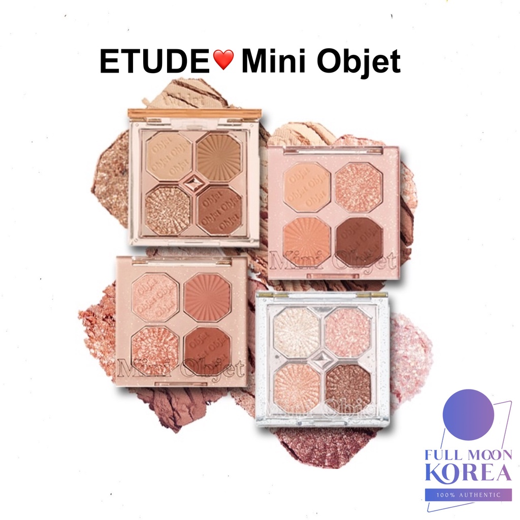[Etude House] 玩轉色彩迷你眼彩盤(小日常系列) 4色眼影 Mini Objet