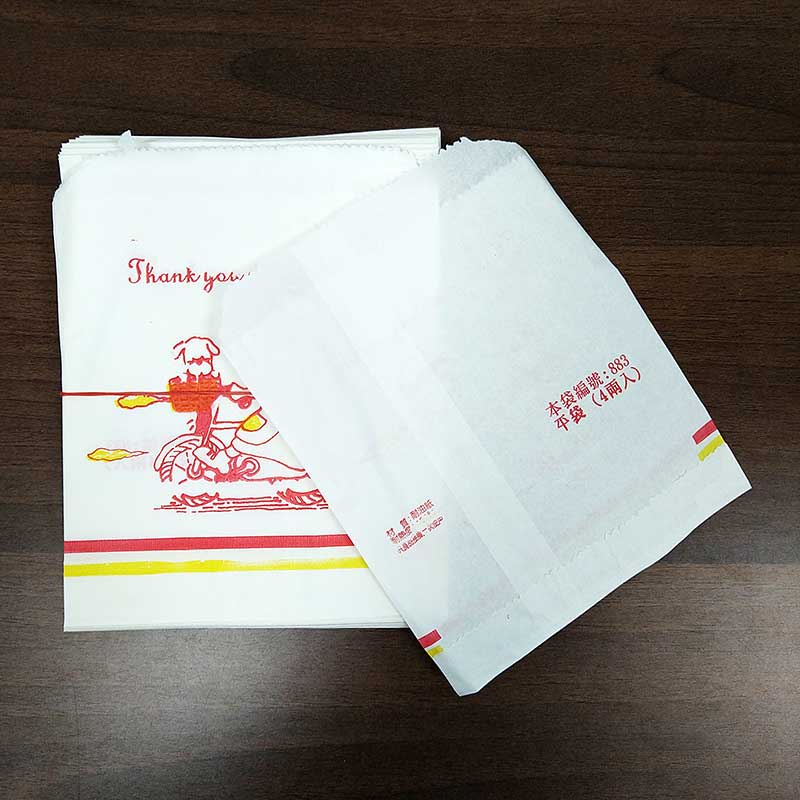 《HWB小舖》【台灣製】4兩防油紙袋#883 炸物紙袋 烘焙 每束100入