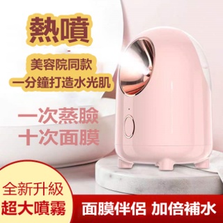 奈米噴霧蒸臉器 250ml奈米熱噴蒸臉儀 加濕器美容儀 家用臉部迷你蒸臉美容補水儀 蒸臉機 奈米噴霧負離子 霧化
