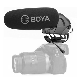 BOYA 博雅 BY-BM3032 專業級 相機 機頂麥克風 超心形 電容式 錄音採訪 低噪 直播 相機專家 [公司貨]