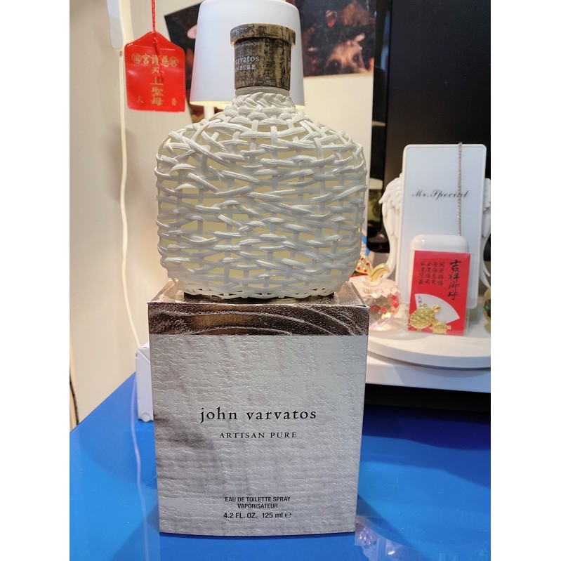 John Varvatos Artisan Pure 工匠藤編 純淨 男性淡香水 125ml(TESTER)