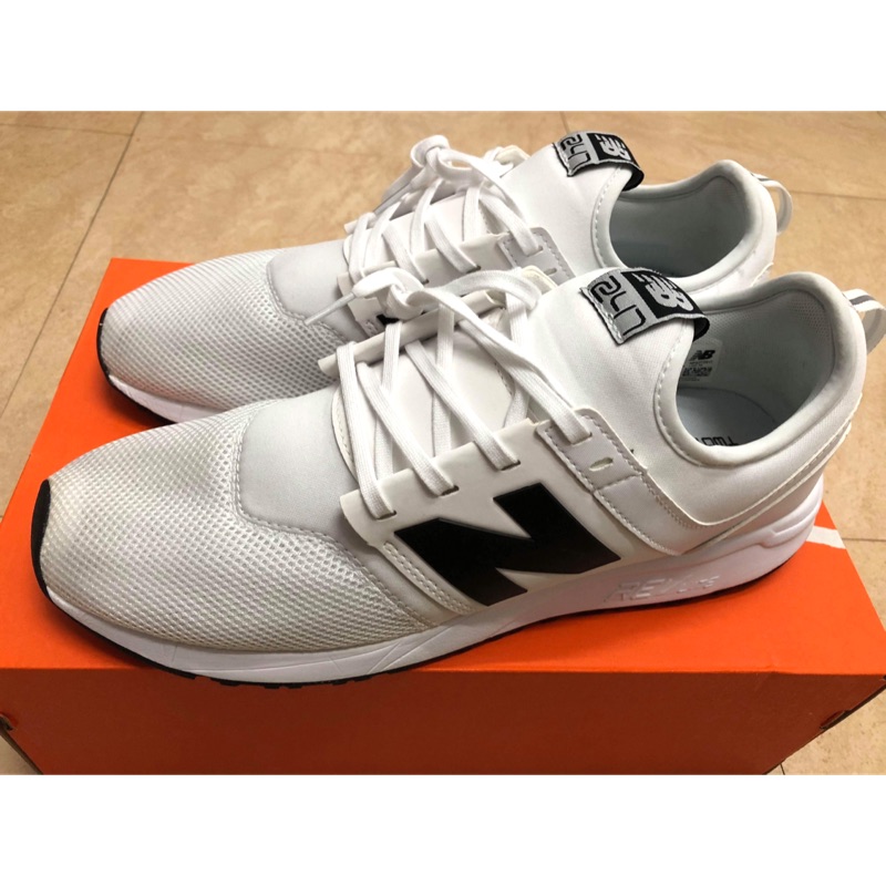 New balance247白底黑N(男)👦🏻👟