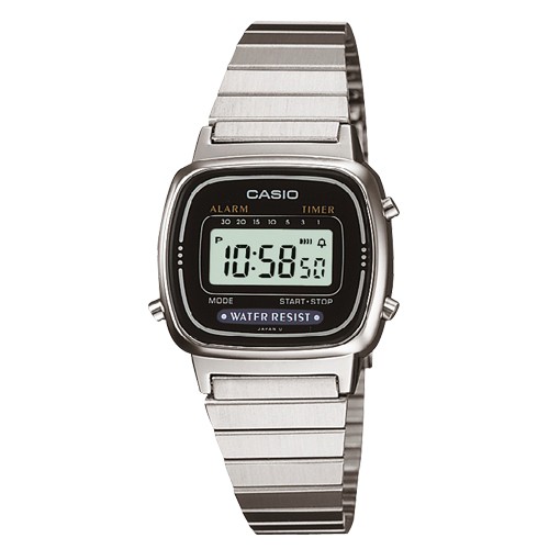 CASIO   LA670WD-1DF 女錶 數字電子 古著必備超人氣復古 LA670WD 國隆手錶專賣店