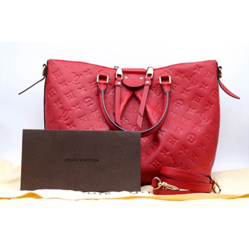 LV M50641 MAZARINE MM 櫻桃紅色經典格紋 三用包 托特包 肩背包 手提包 女生包包