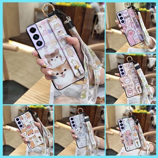 殼多多三星 S21 Plus Ultar A32 A52 A42 5G A53 M33 A33 M53 卡通腕帶手機殼
