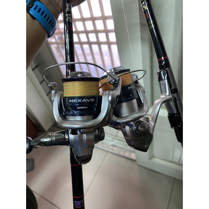 Shimano 1000 nexave卷線器 有線