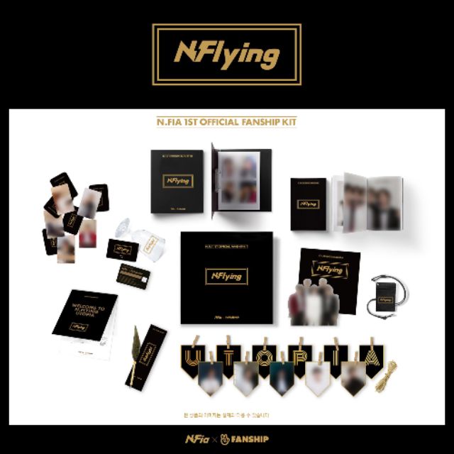 N.FLYING 1st Official Fanship Kit 新飛 一期會員禮 拆售 VLIVE
