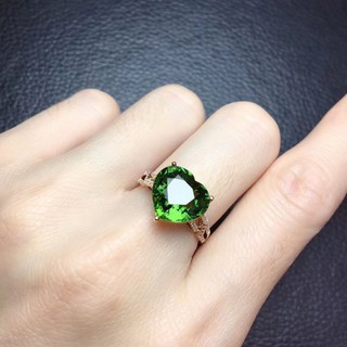 『臺北奧斯珠寶』高品質綠碧璽戒指4.8克拉(藍寶石.紅寶石.碧璽.尖晶石.託帕石.祖母綠.翡翠)
