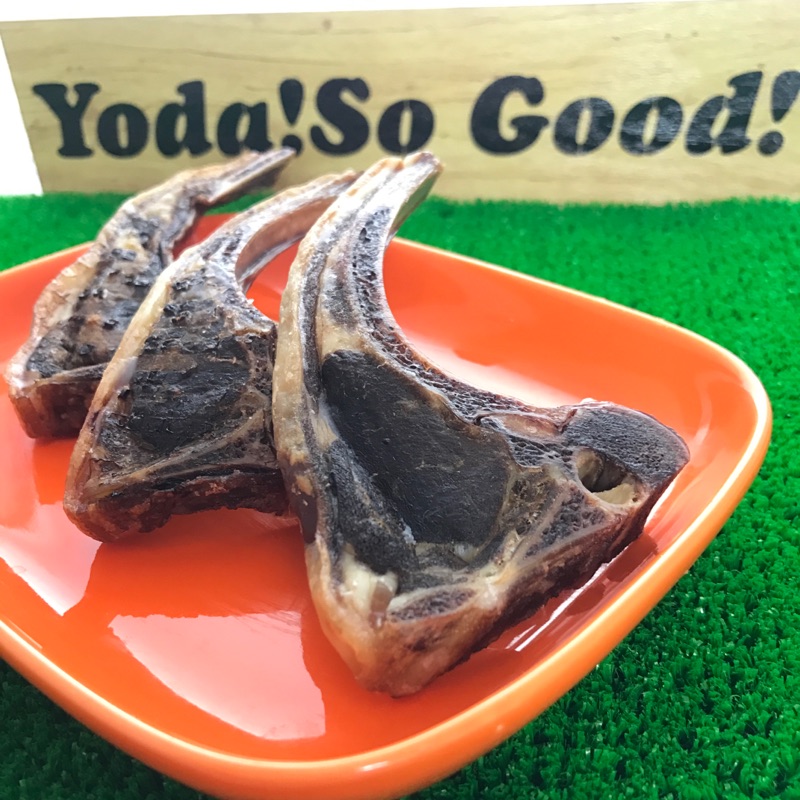 【Yoda！So Good！】手作新鮮。愛犬輕食。貓狗點心。烘羊小排。烘乾後一隻約40g。