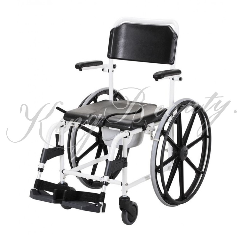 美利馳Merits  C200 自驅型浴室椅  多功能洗澡椅 便盆椅 輪椅 三合一馬桶椅 手動輪椅 符合輪椅B+A補助