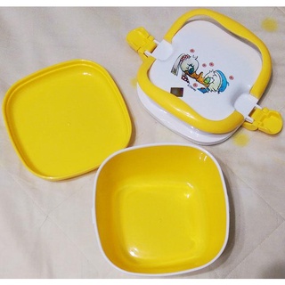 Disney 迪士尼 圓弧形雙層手提餐盒 雙色便當盒 S-8800 雙層 MIT臺灣製 授權商品 保鮮盒