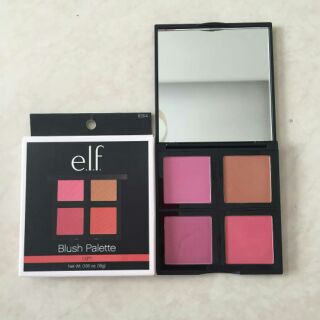 (現貨免運)e.l.f Blush Palette Elf四色腮紅盤 Elf