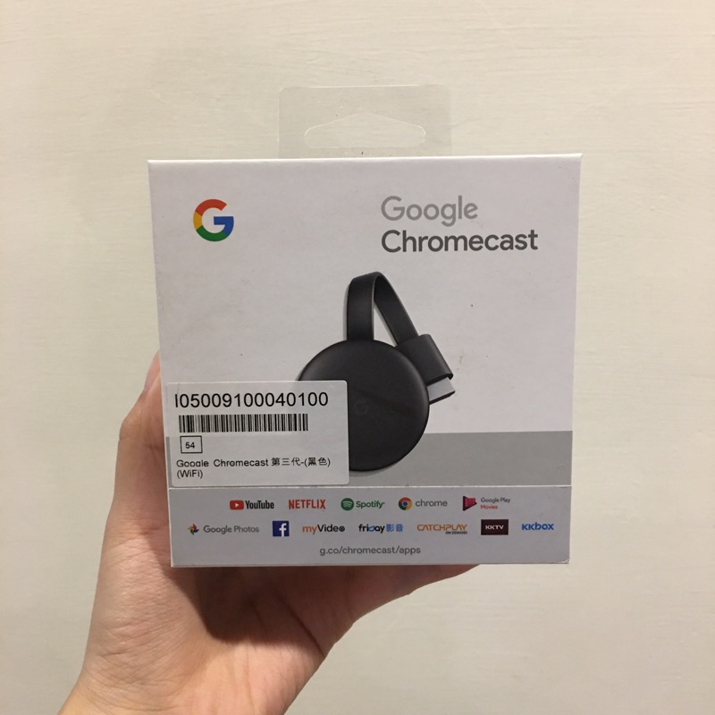 Google Chromecast 第三代 （黑色）