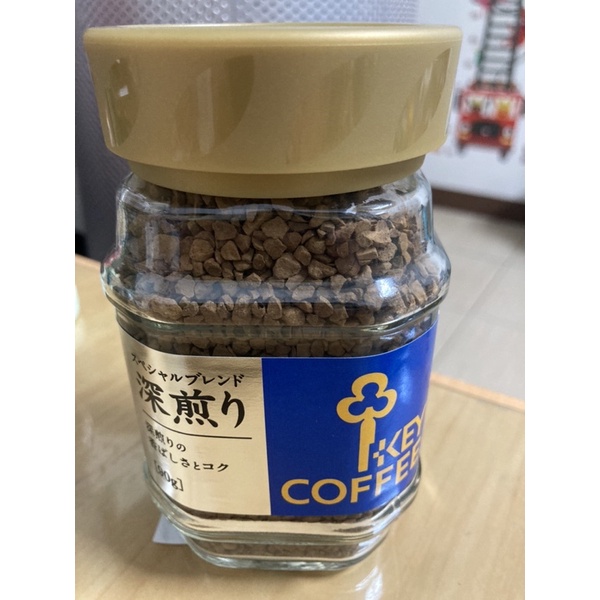 Key Coffee 特級 深焙 深煎 90g 即溶咖啡 咖啡因80毫克/2公克