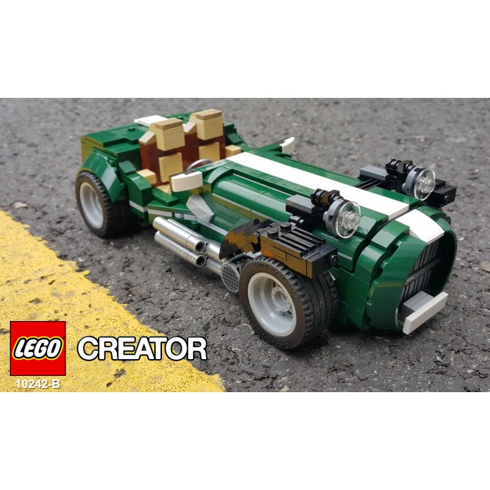 樂高 LEGO 10242 MINI Cooper MOC 說明書 Open Racing Car